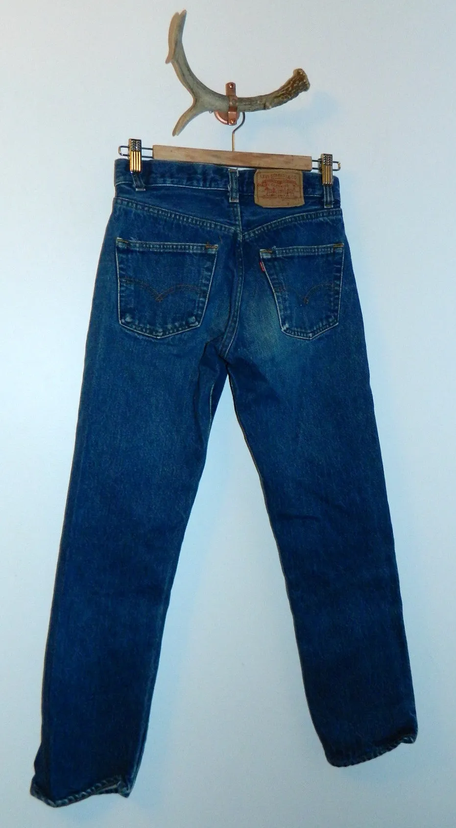 vintage 80s Levi's 501 jeans Shrink to Fit 1983 size 27