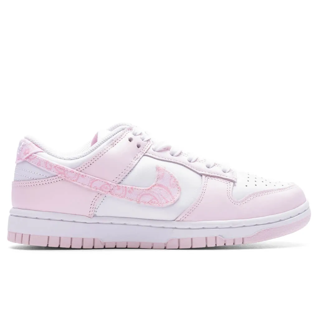 Women's Dunk Low - White/Pearl Pink