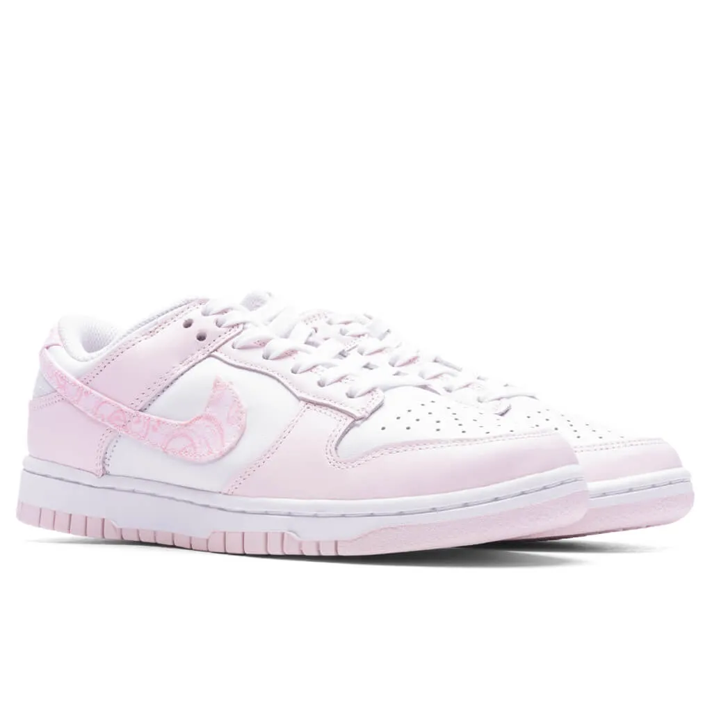 Women's Dunk Low - White/Pearl Pink