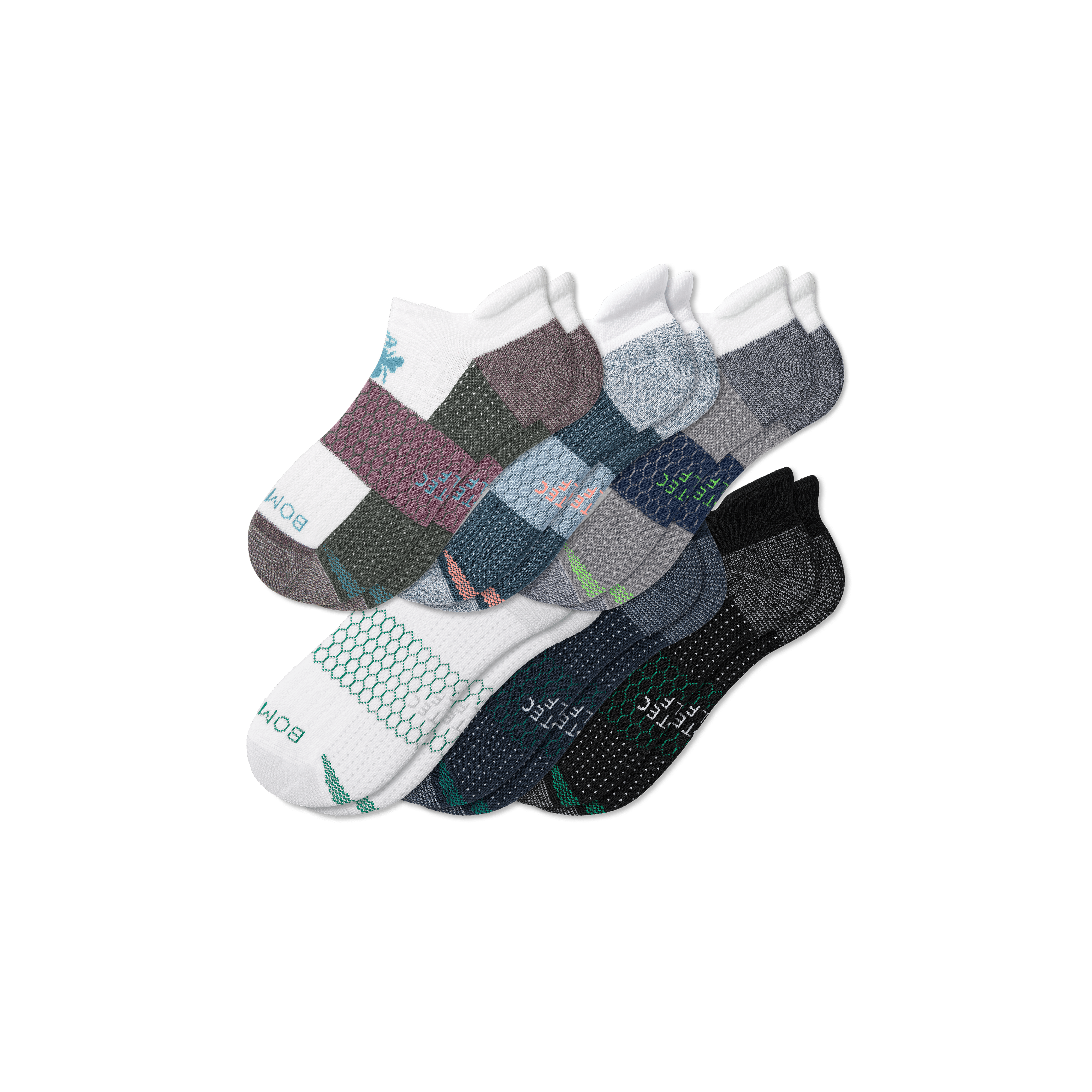 Women's Golf Ankle Sock 6-Pack