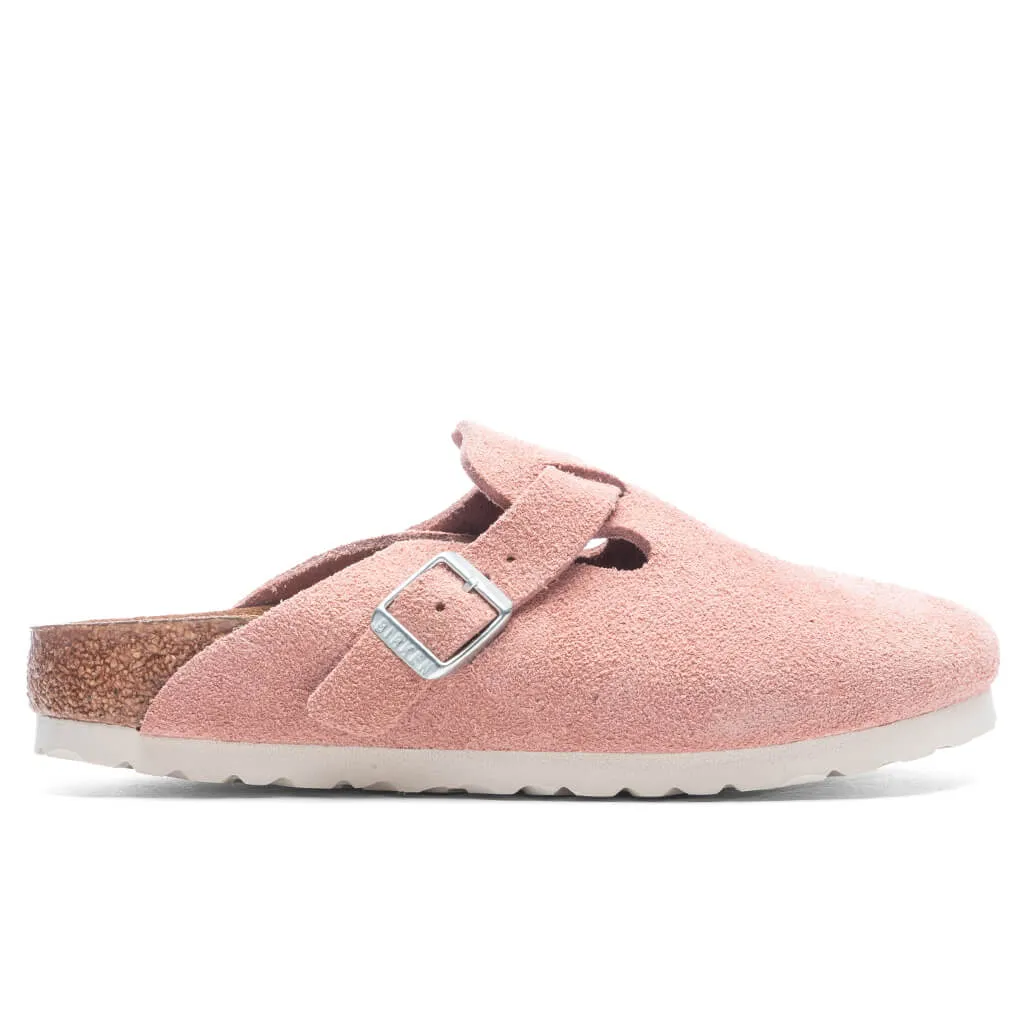 Women's Narrow Boston Soft Footbed - Pink Clay