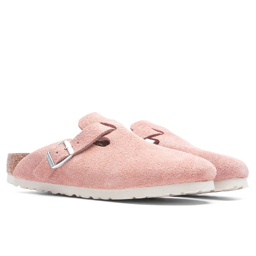 Women's Narrow Boston Soft Footbed - Pink Clay