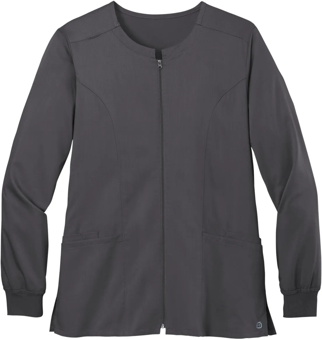 WonderWink Ladies Premiere Flex Full-Zip Scrub Jacket