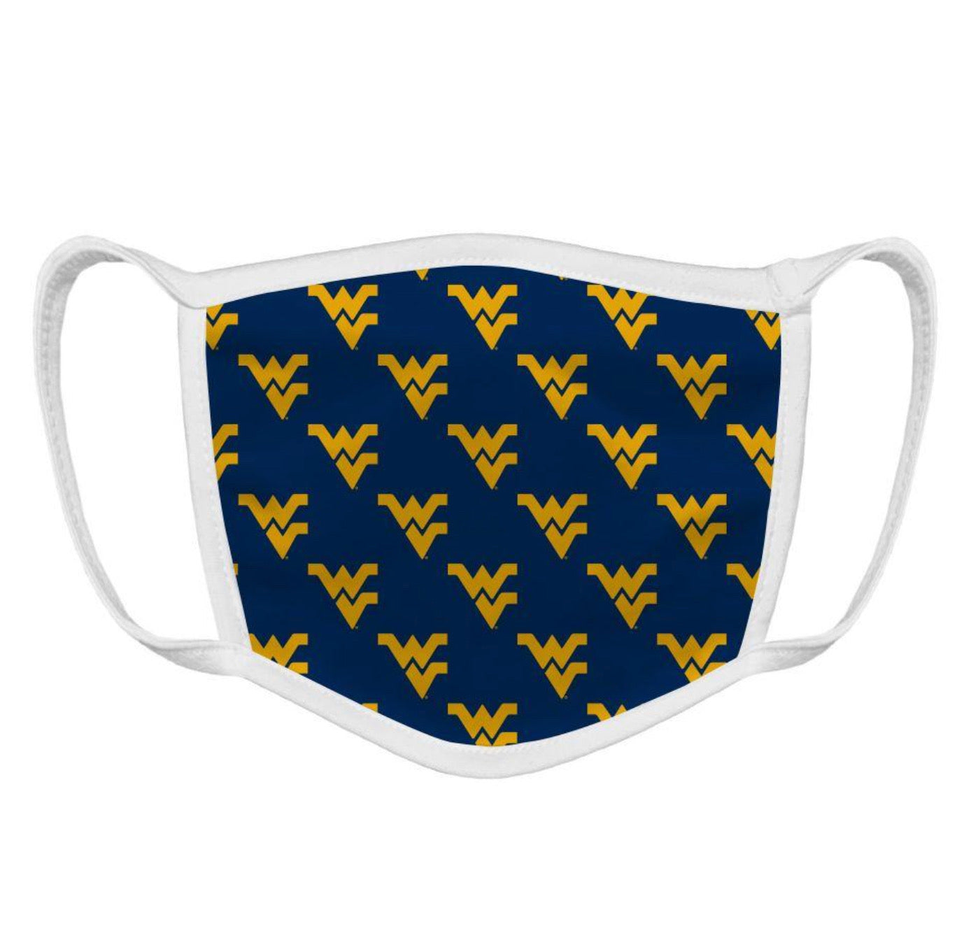 WVU Youth Face Mask