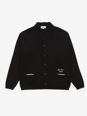 YMC Men's Black Archie Cardigan